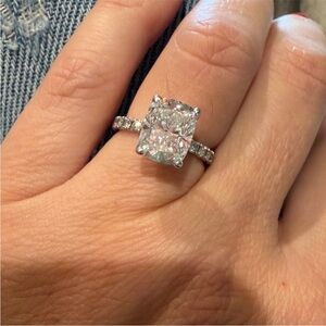 14K 3.18ct Lab Grown Diamond ring